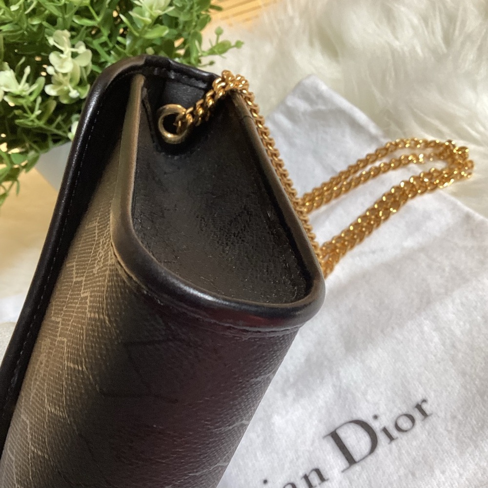 Dior Pre-owned 1980-1990s Mini Honeycomb Chain Shoulder Bag In - Picture 5 of 15